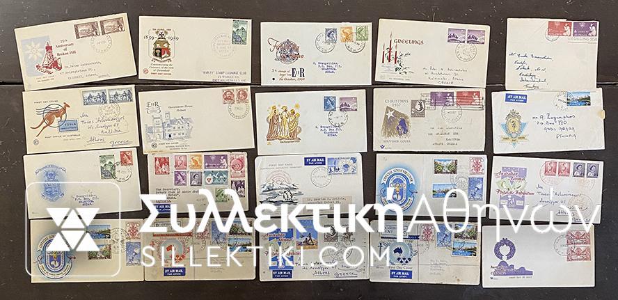 AUSTRALLIA 20 FDC
